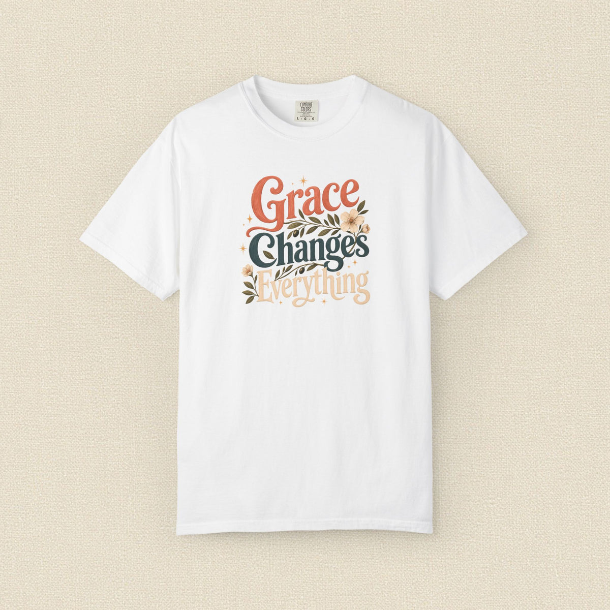 Grace Changes Everything | Christian T-Shirt for Women