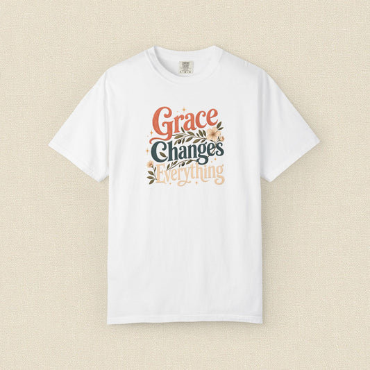 Grace Changes Everything | Christian T-Shirt for Women