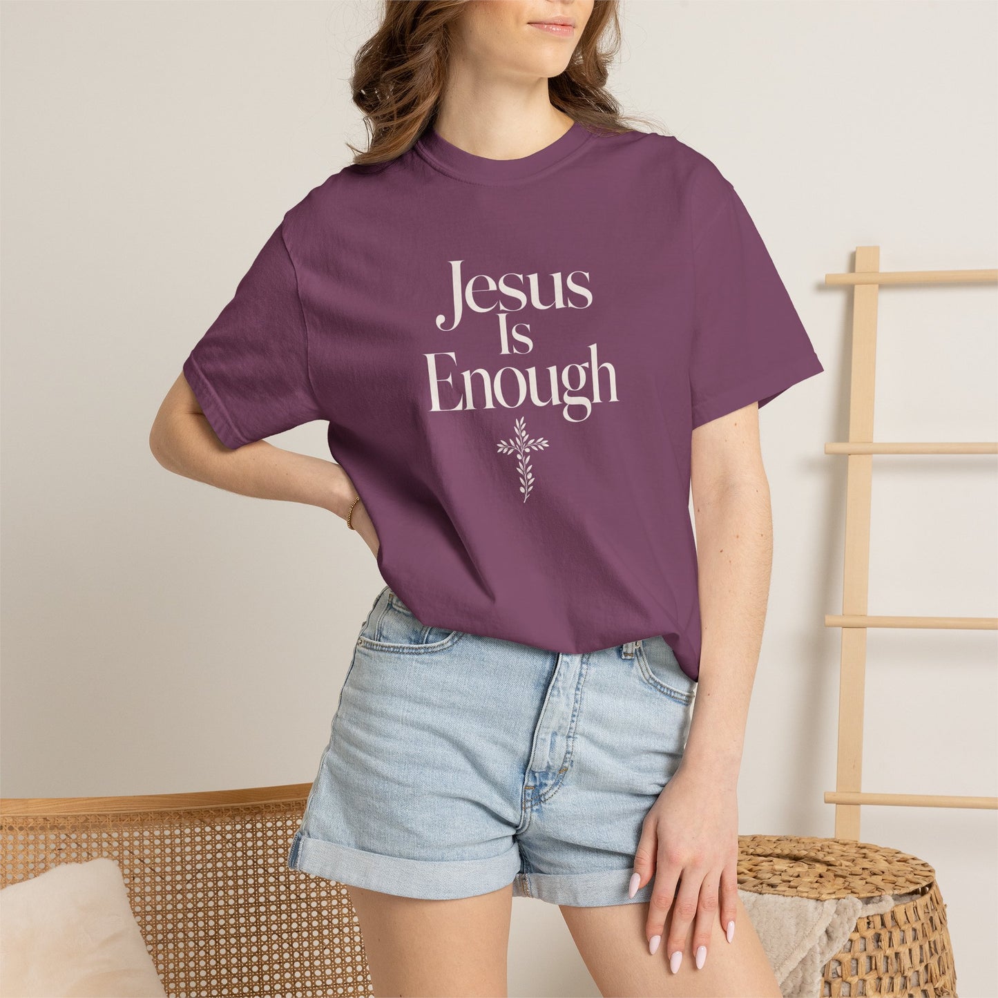 Jesus Is Enough | Christian T-Shirt for Women