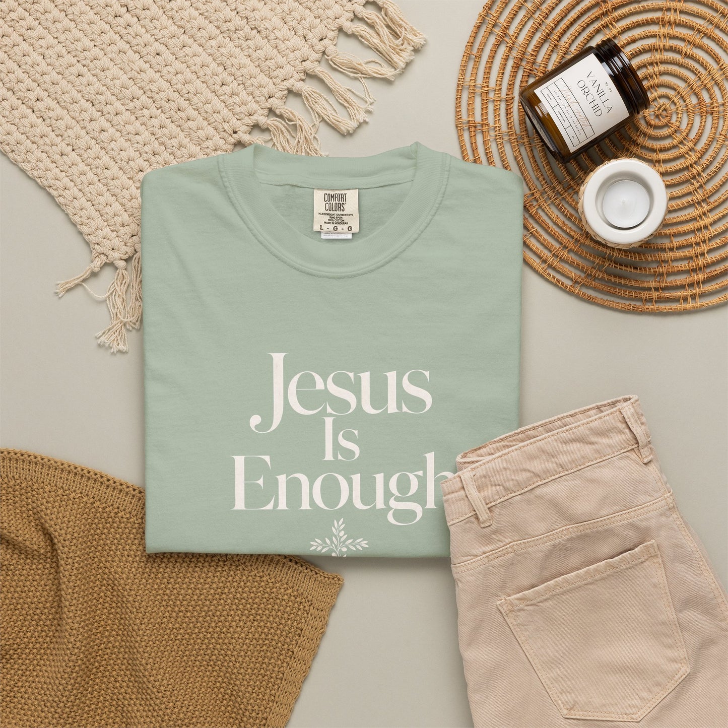 Jesus Is Enough | Christian T-Shirt for Women