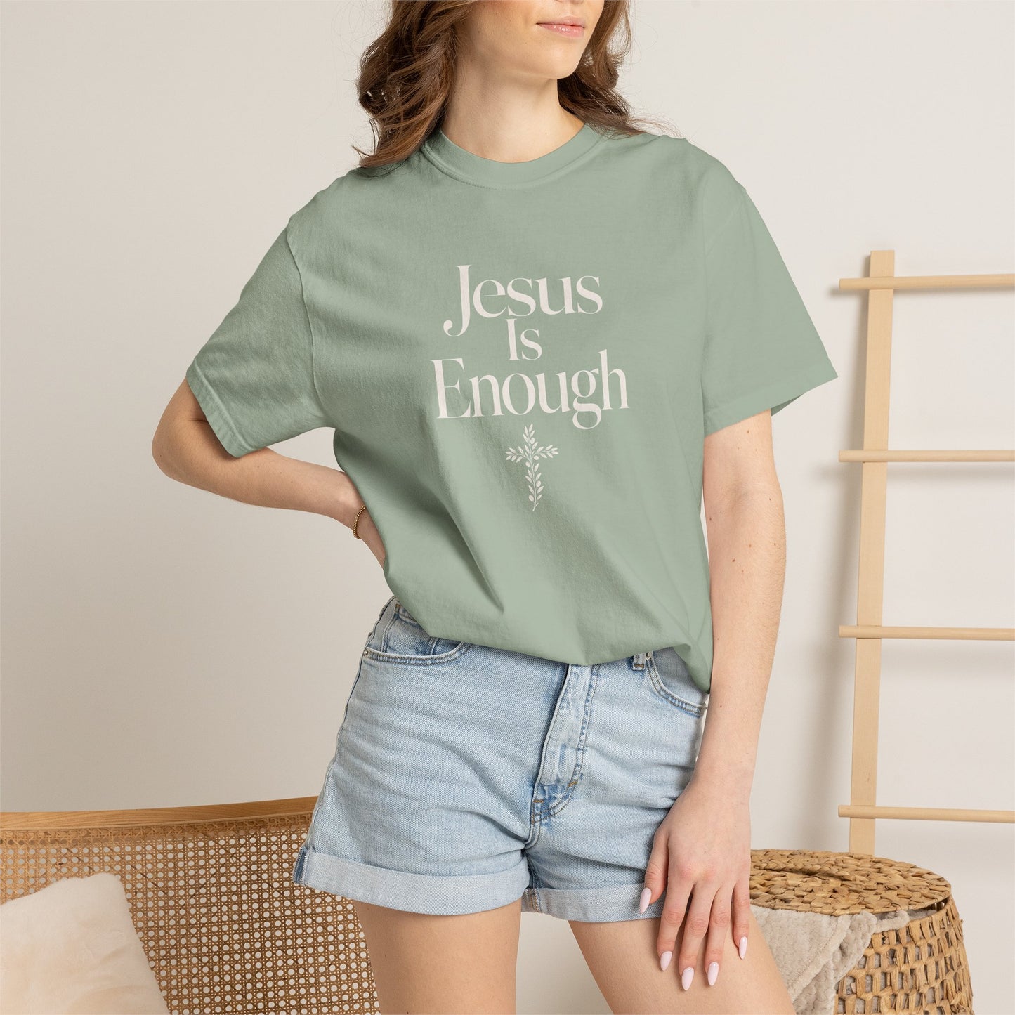 Jesus Is Enough | Christian T-Shirt for Women