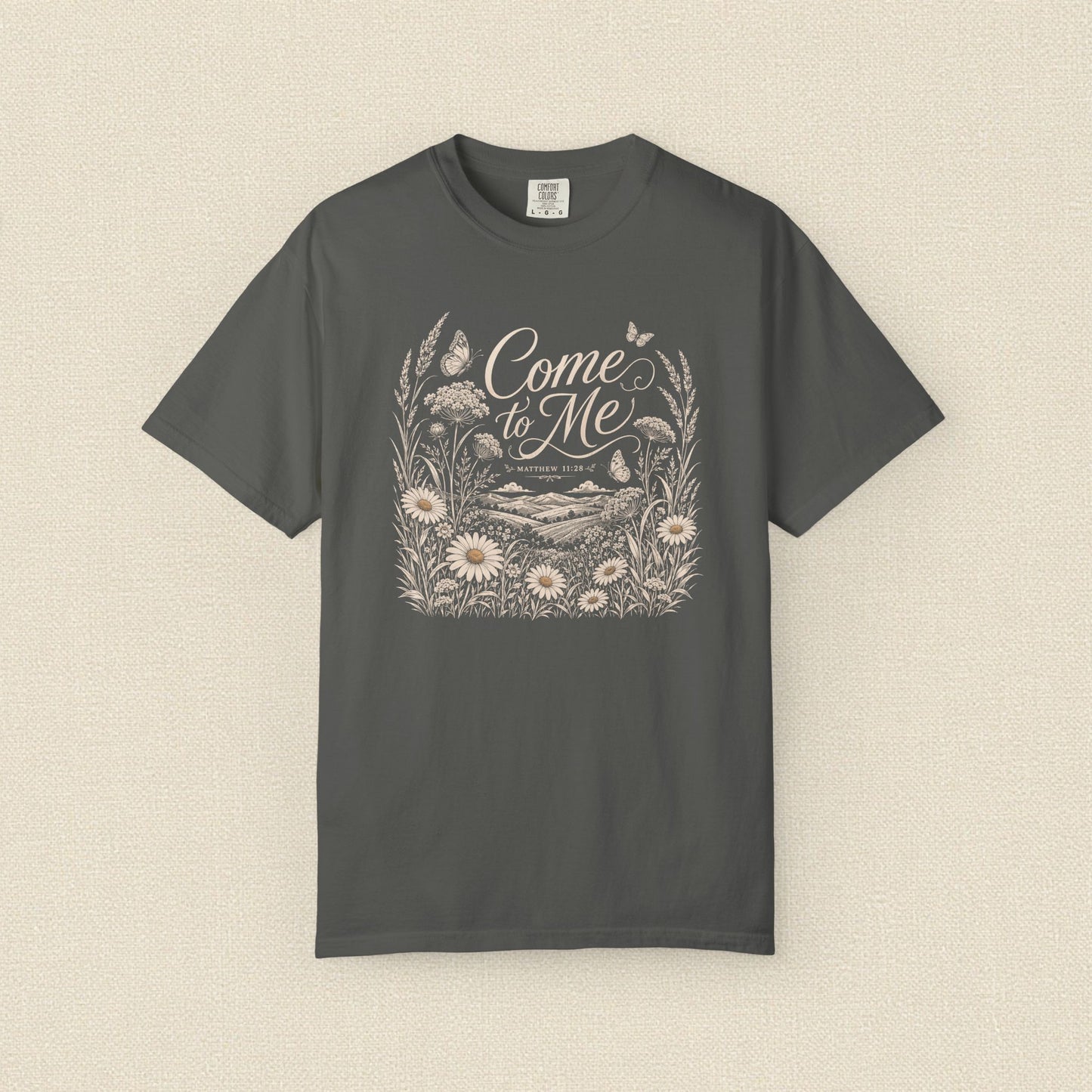 Come to Me | Christian T-Shirt for Women | Matthew 11:28