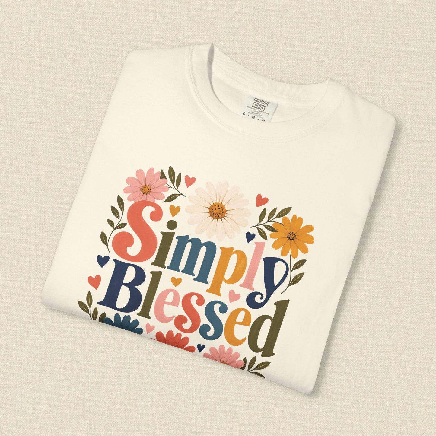 Simply Blessed | Christian T-Shirt for Women