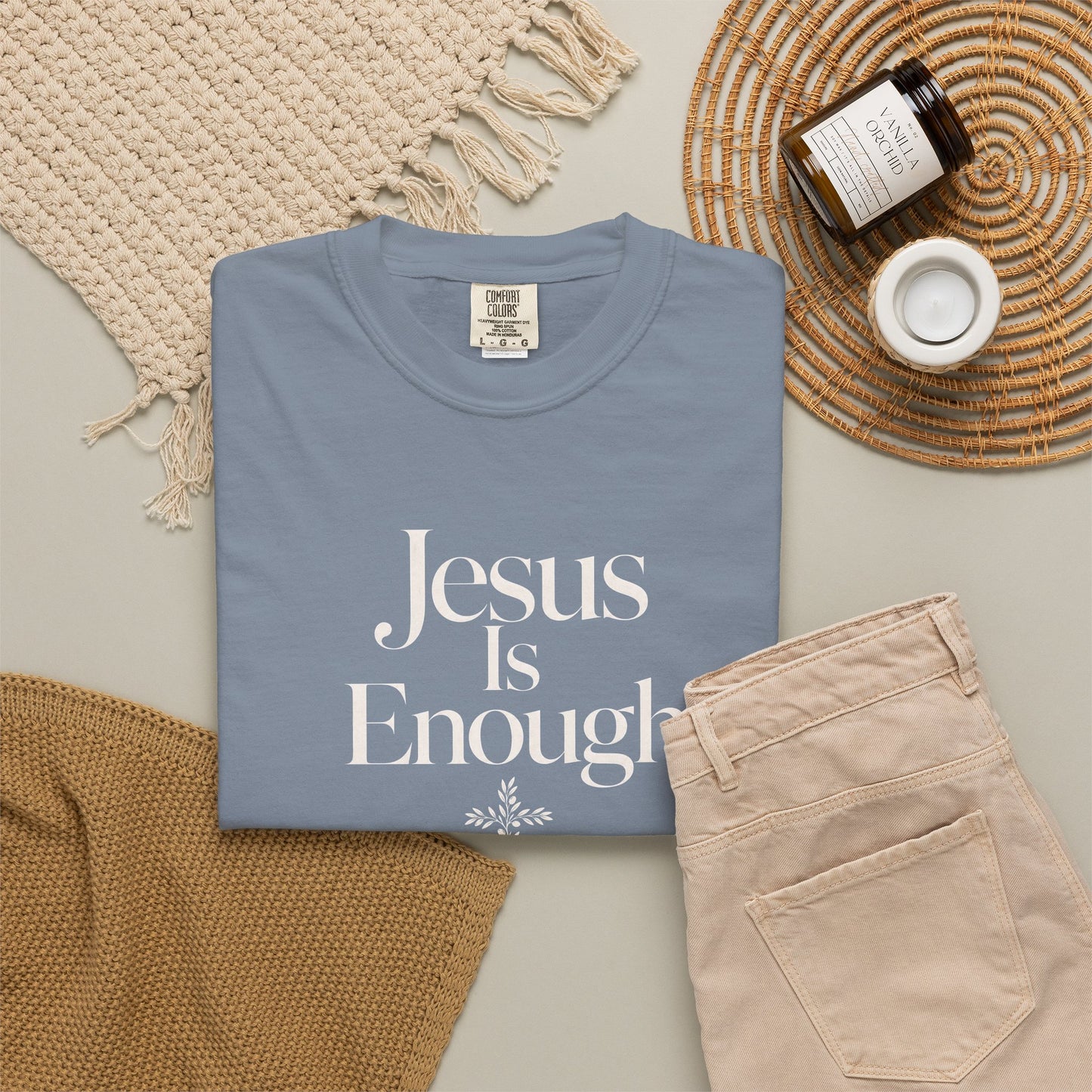 Jesus Is Enough | Christian T-Shirt for Women