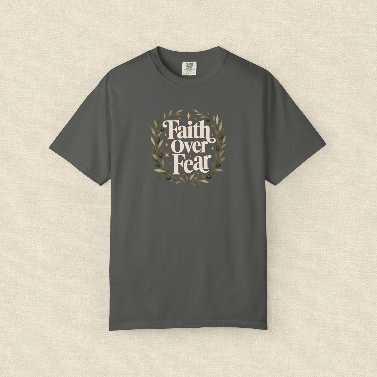 Faith Over Fear | Christian T-Shirt for Women