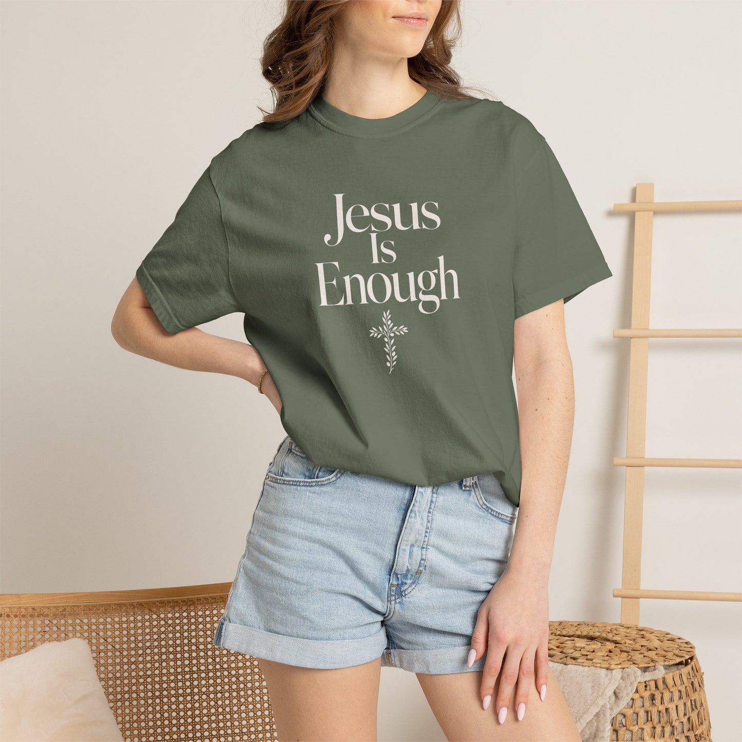 Jesus Is Enough | Christian T-Shirt for Women