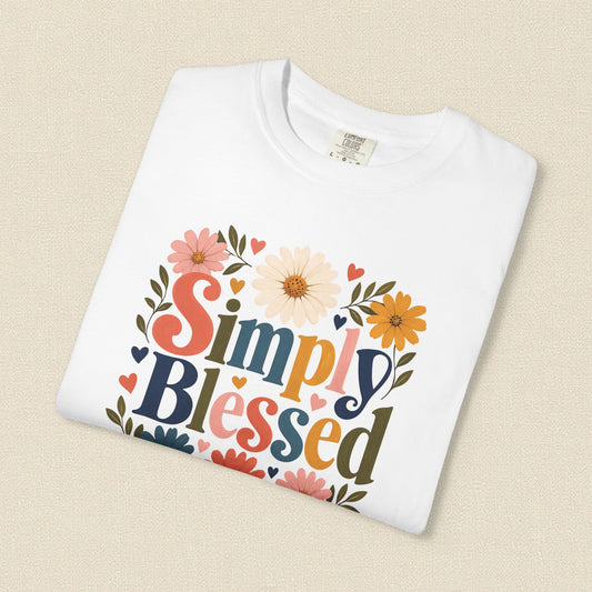 Simply Blessed | Christian T-Shirt for Women