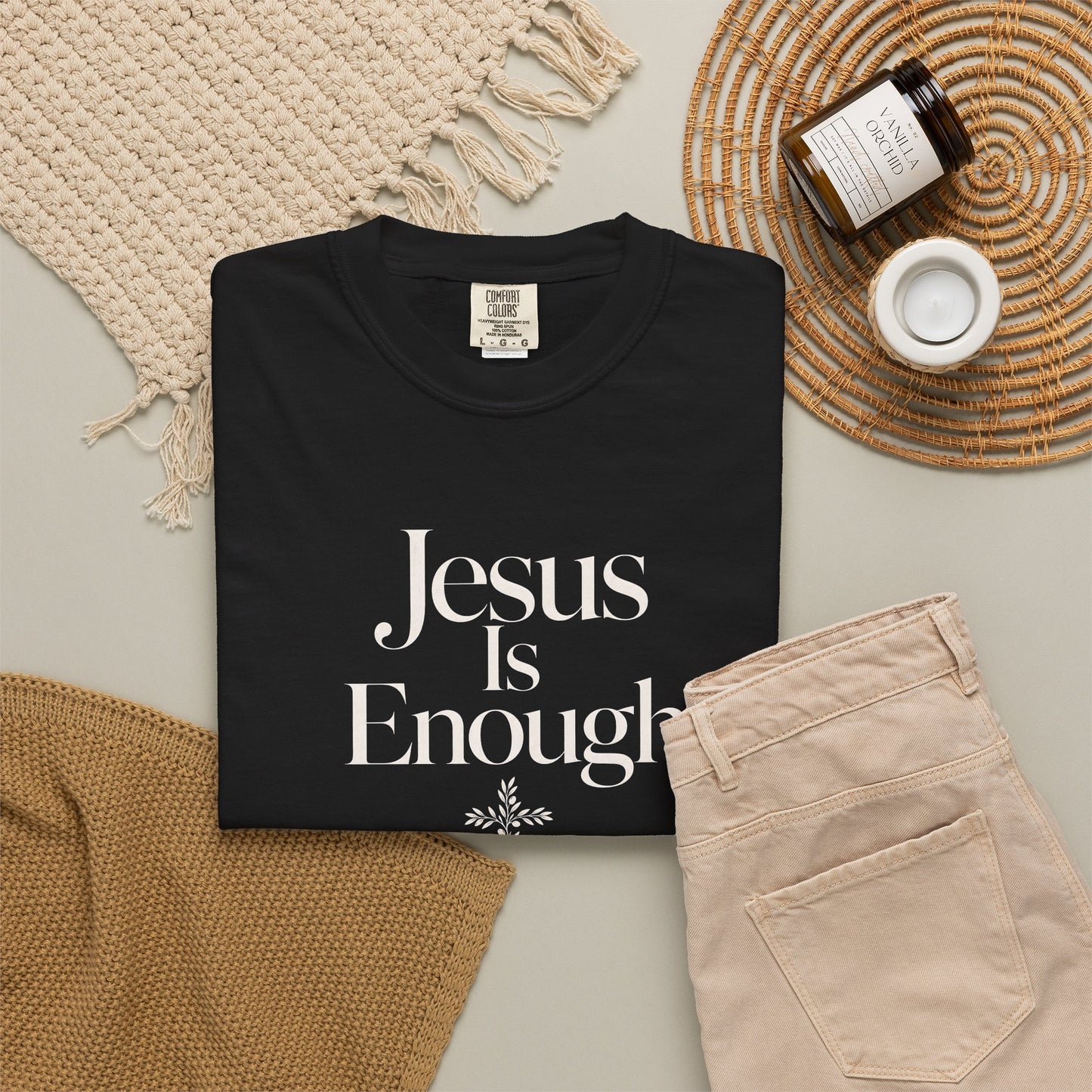 Jesus Is Enough | Christian T-Shirt for Women