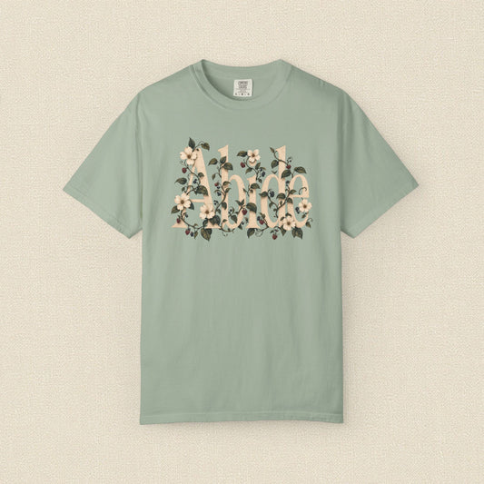 Abide in Christ | Christian T-Shirt for Women | John 15:4