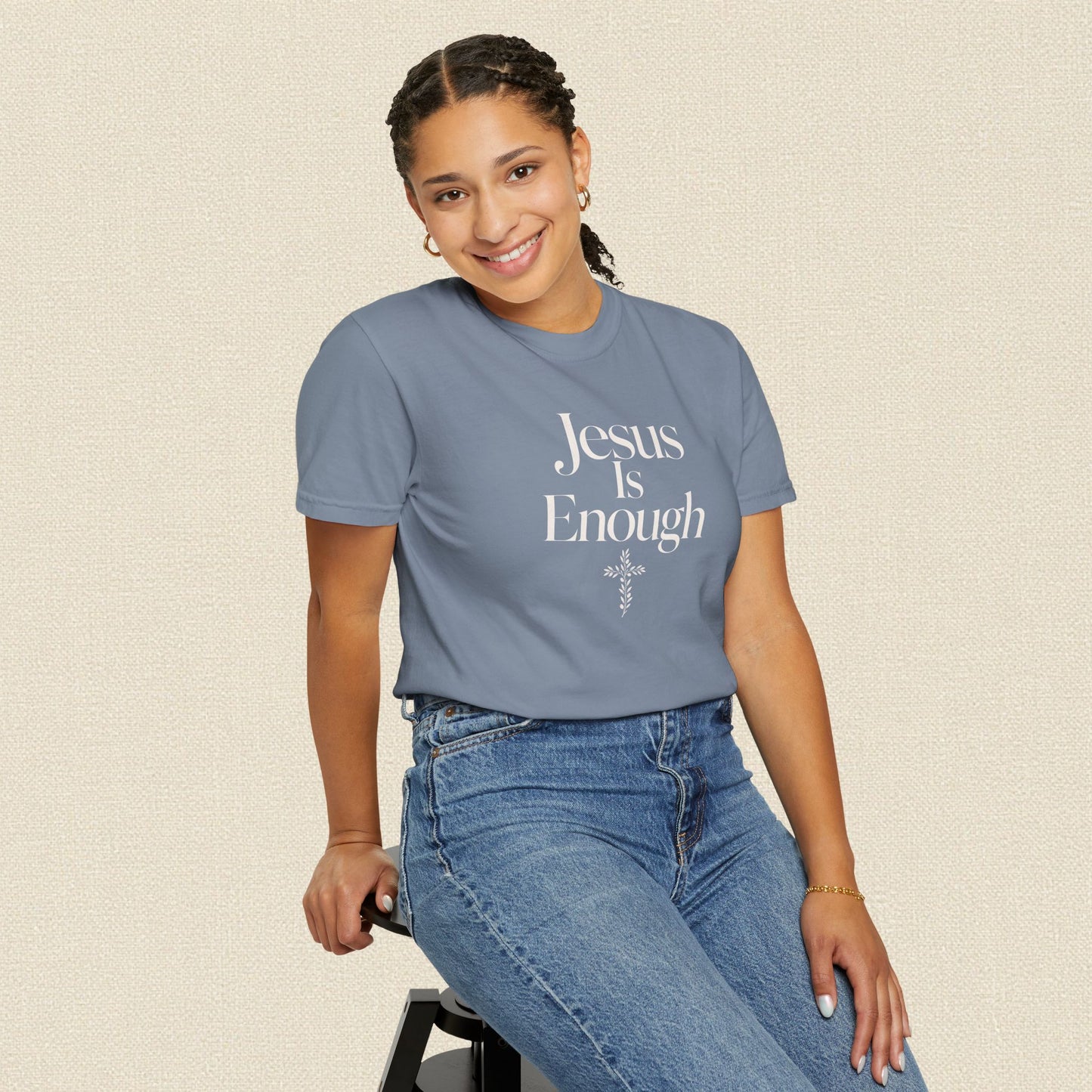 Jesus Is Enough | Christian T-Shirt for Women