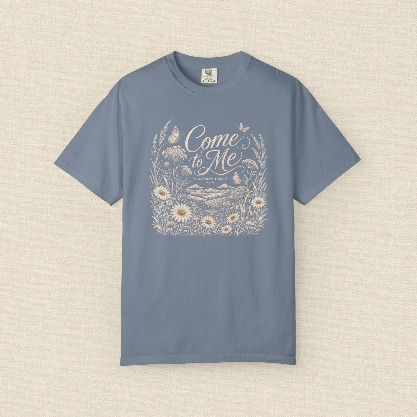 Come to Me | Christian T-Shirt for Women | Matthew 11:28