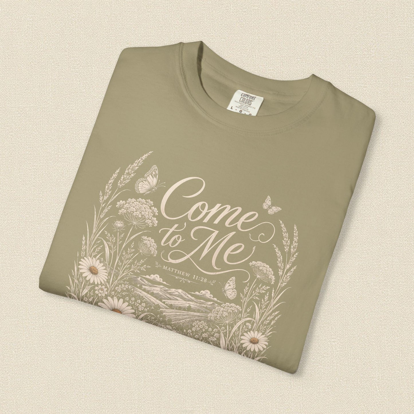 Come to Me | Christian T-Shirt for Women | Matthew 11:28