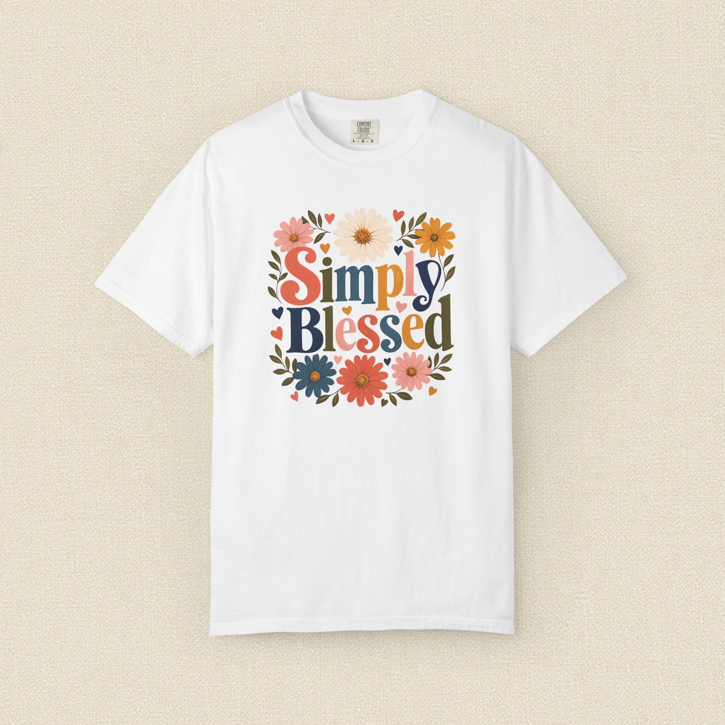 Simply Blessed | Christian T-Shirt for Women