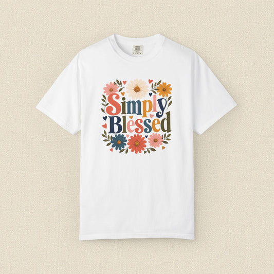 Simply Blessed | Christian T-Shirt for Women