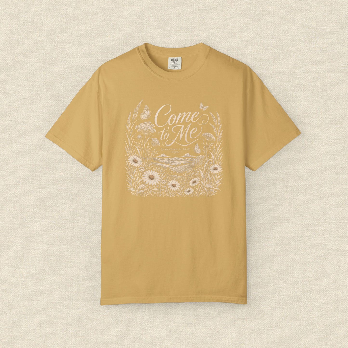 Come to Me | Christian T-Shirt for Women | Matthew 11:28