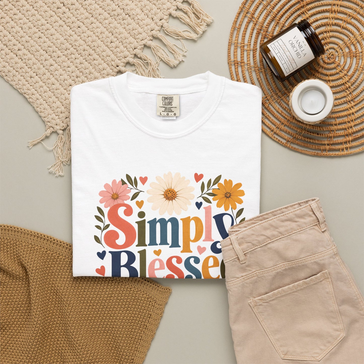 Simply Blessed | Christian T-Shirt for Women