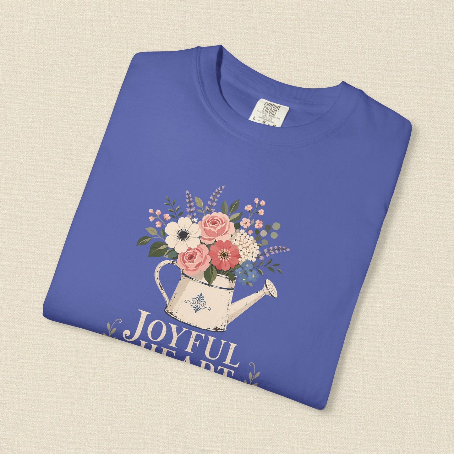 Joyful Heart | Christian T-Shirt for Women | Proverbs 17:22