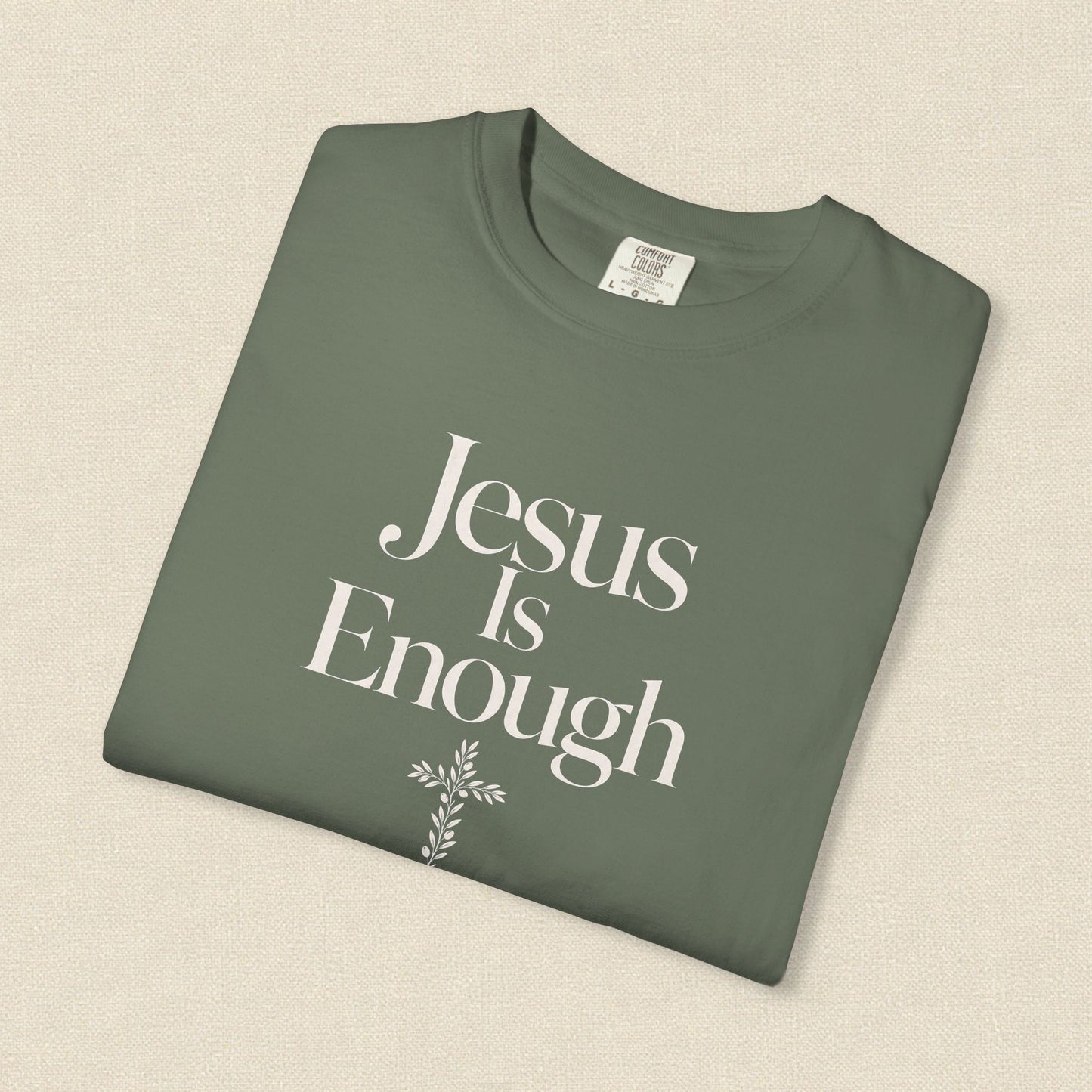 Jesus Is Enough | Christian T-Shirt for Women