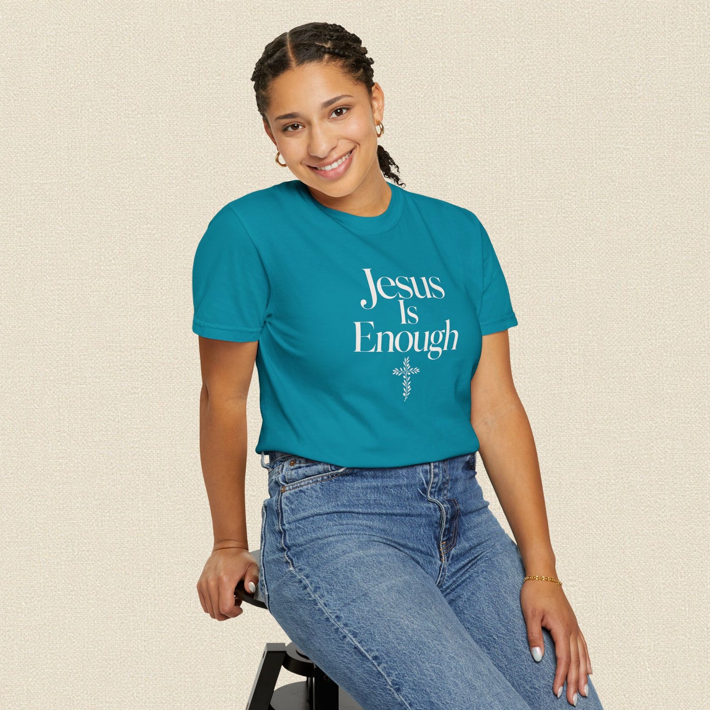 Jesus Is Enough | Christian T-Shirt for Women