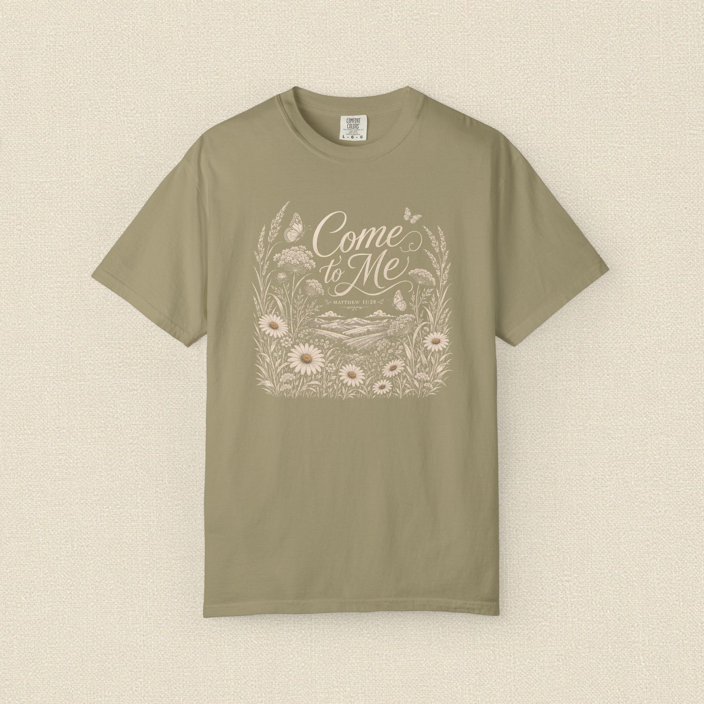 Come to Me | Christian T-Shirt for Women | Matthew 11:28