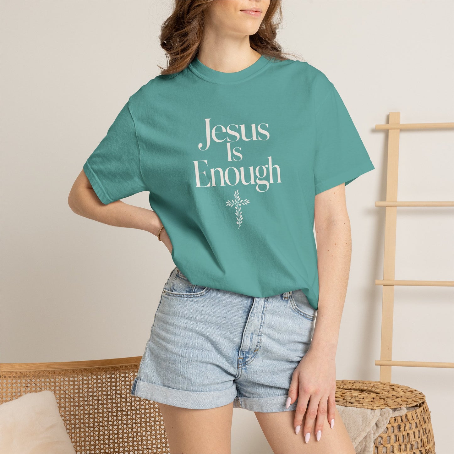 Jesus Is Enough | Christian T-Shirt for Women