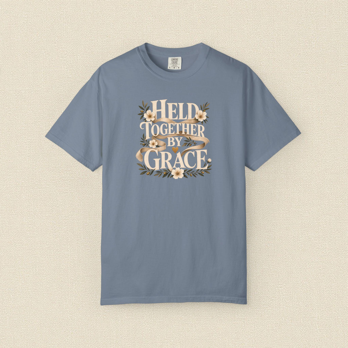 Held Together by Grace | Christian T-Shirt for Women